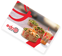 Edo gift card